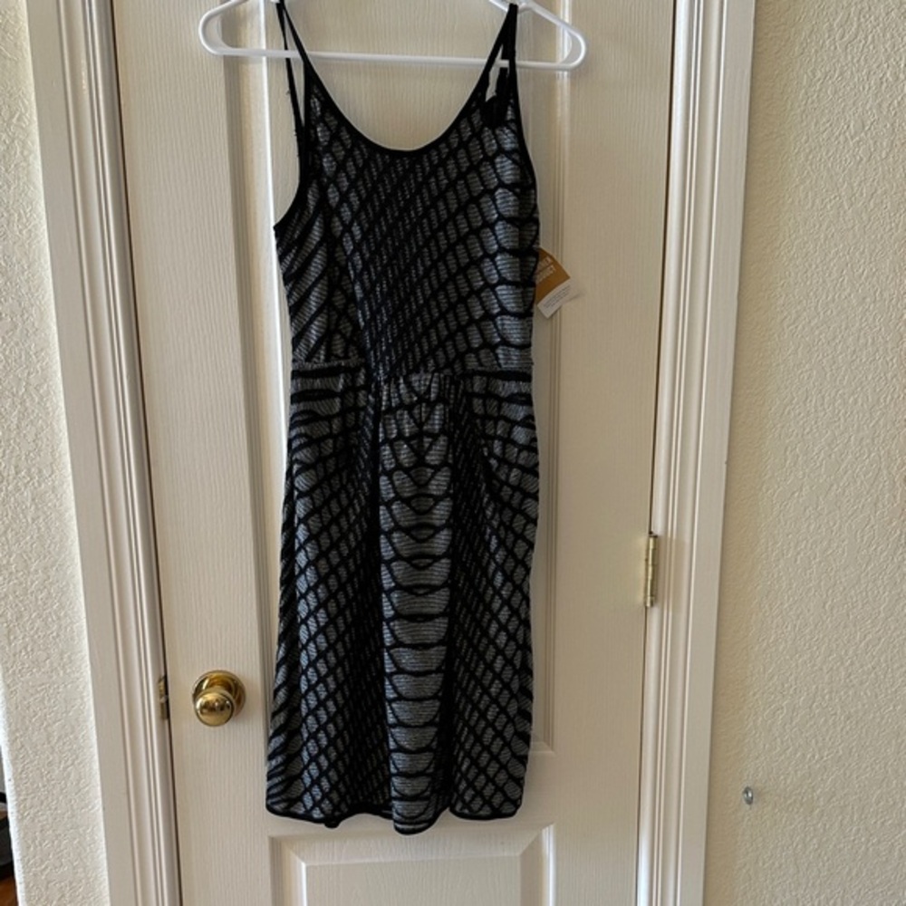 Missoni Black and Gray Mini Dress Sz S